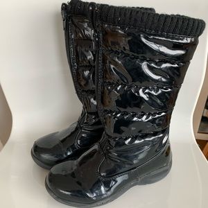 Girls Tundra: “Puffy” Snowboots with Fleece Lining